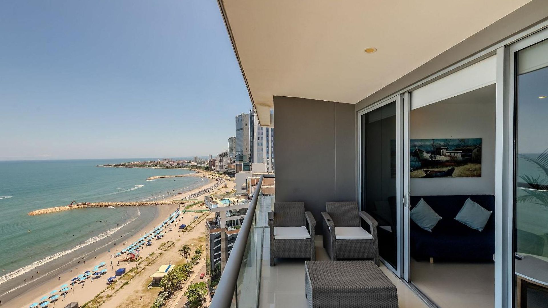 1704 Morros - Espectacular Apto En Bocagrande Apartment