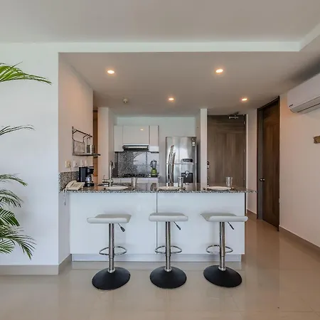 1704 Morros - Espectacular Apto En Bocagrande Apartamento Cartagena