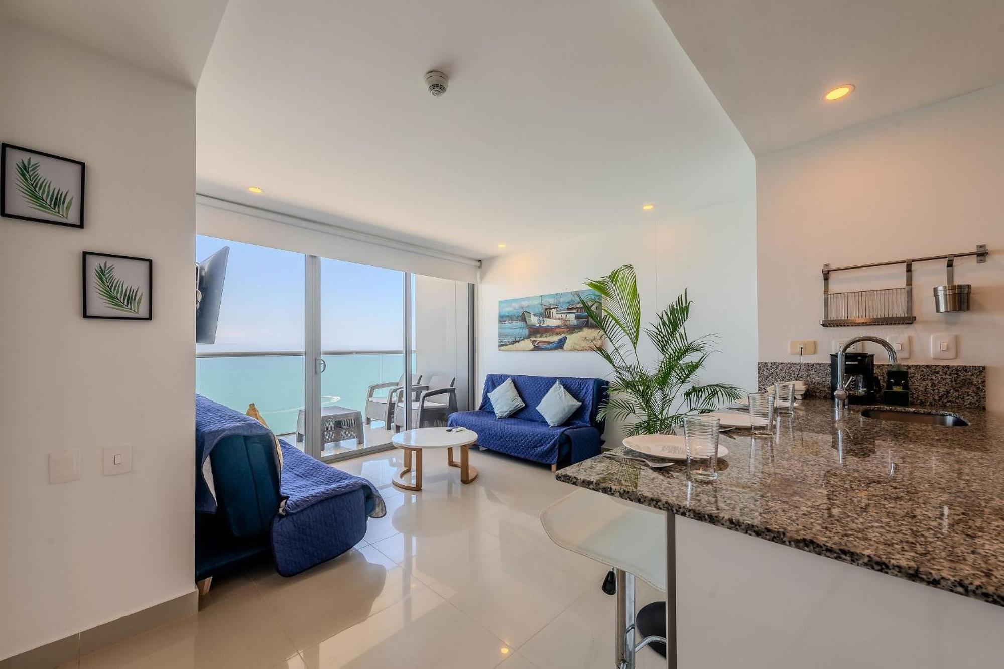 1704 Morros - Espectacular Apto En Bocagrande Cartagena