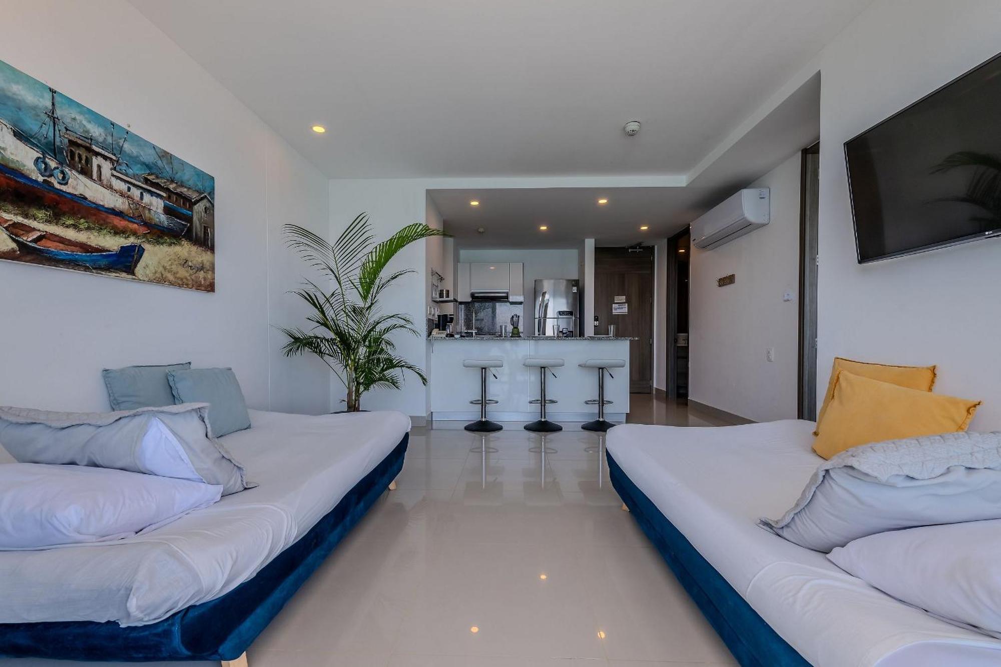 Apartment 1704 Morros - Espectacular Apto En Bocagrande Cartagena
